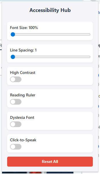 Accessibility Extension